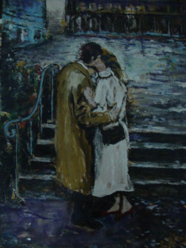 beso despues de la lluvia de jorge blanco