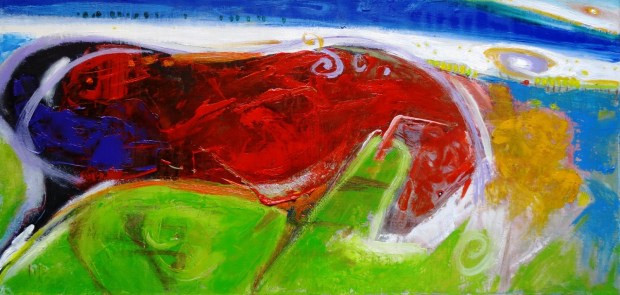 yegua pedro Méndez.oleo sobre tela blog