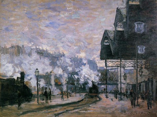 trenes claude_monet_-_saint-lazare_station_the_western_region_goods_sheds