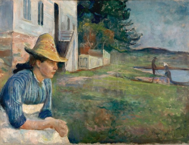 mujer campesina Edvard-Munch-