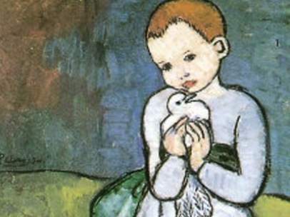 picasso niña con paloma