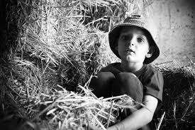 blanco y negro niño