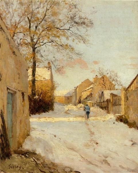 invierno Alfred Sisley