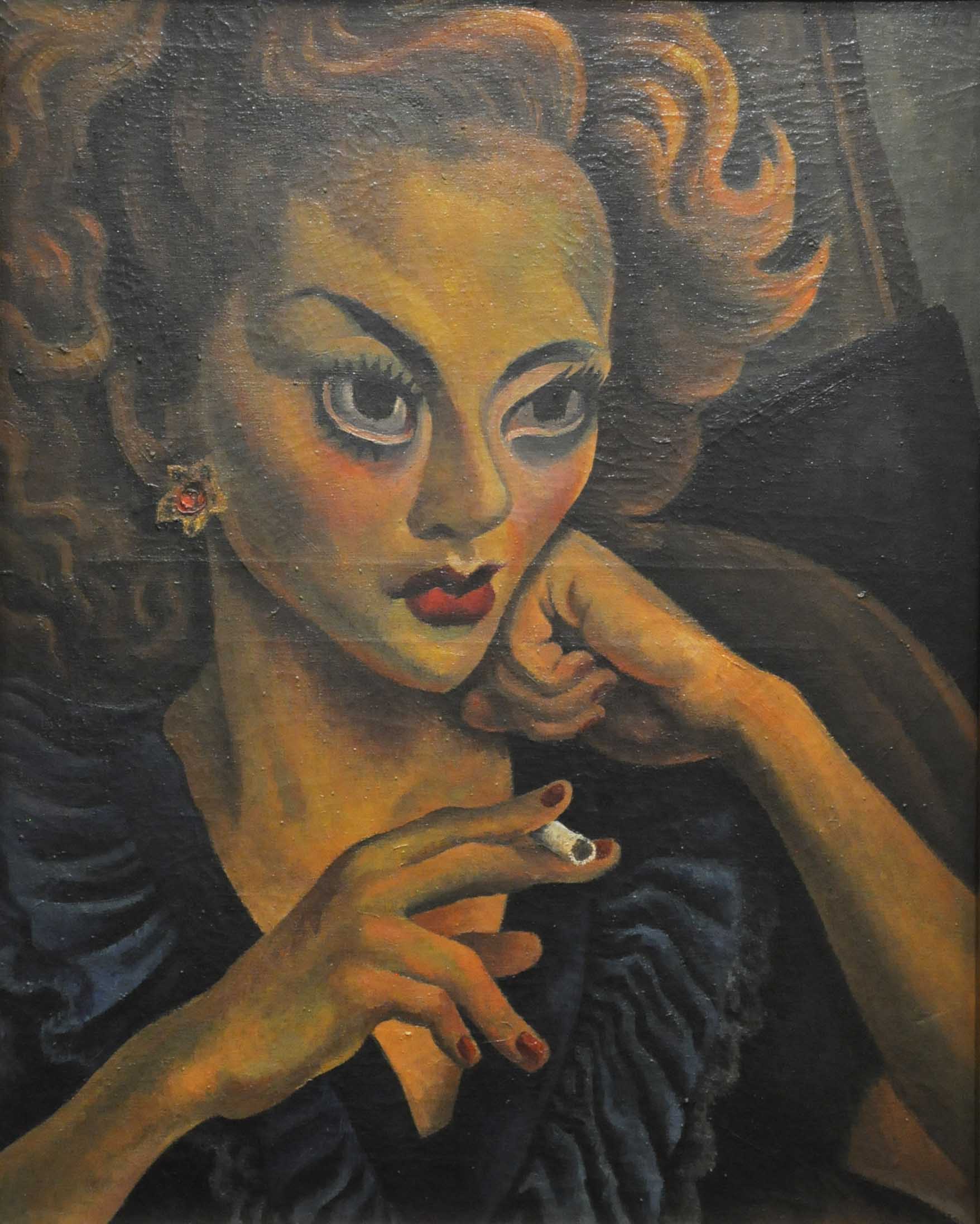 retrato-de-actriz diego Rivera