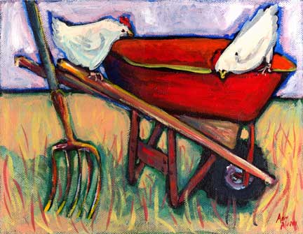 Guadañazos para la BeLLA ViLLA: La carretilla roja por William ...